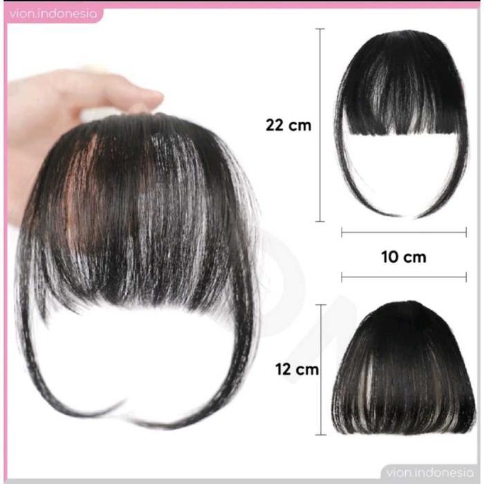 QUEENS Rambut Poni Palsu / Poni Palsu / Rambut Palsu Anak / Poni Rambut anak / Poni depan klip anak
