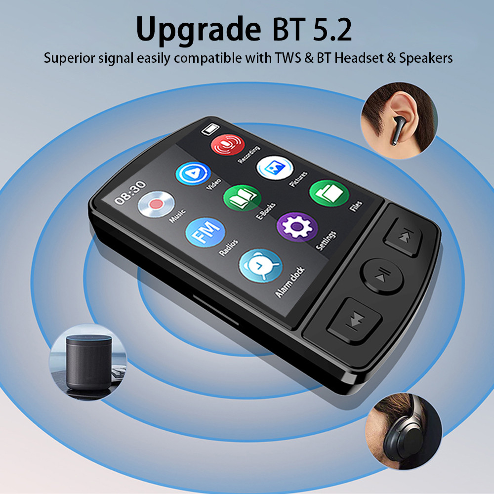 New MP3 Player Clip Mini Walkman Student Portable Sport Music Player MP4 Player With FM Radio