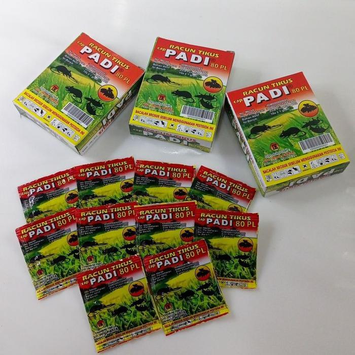 "New" Racun Tikus Cap Padi Sangat Ampuh Mati Seketika