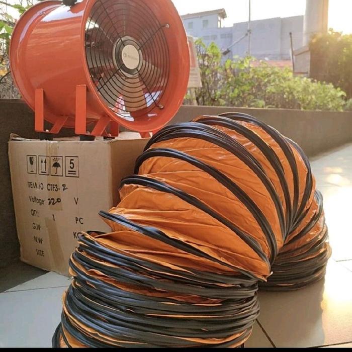 nagasaki ventilator blower 12" set selang blower 10 meter / kipas blower nagasaki japan