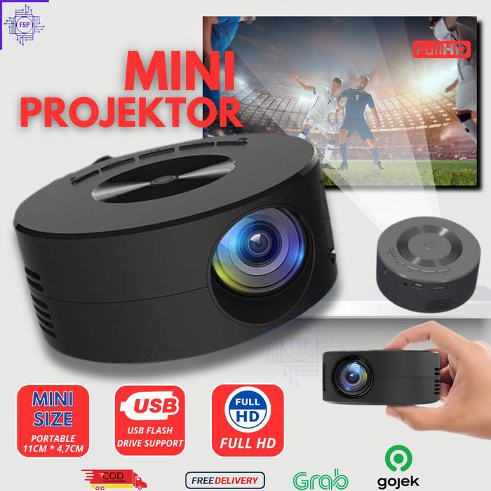 MINI PROYEKTOR / PROJECTOR LED PORTABLE FULL HD THEATER ORIGINAL