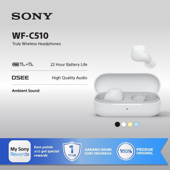 Sony Wf-C510 Truly Wireless Earbuds / 510 / Wfc510 / Wf C510