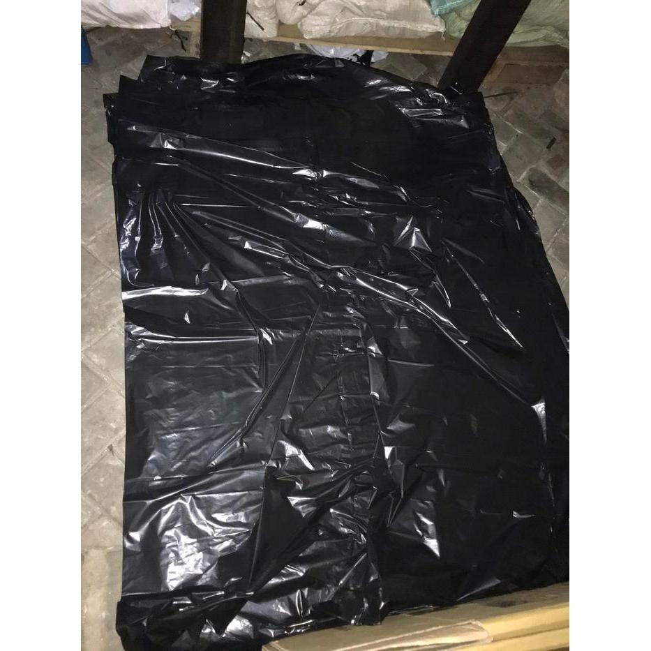 "New" Kantong Plastik Sampah Hitam Besar 120x180 cm, Plastik sampah RR Jumbo