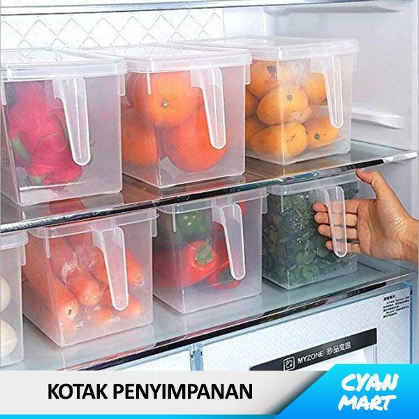 "New" Kotak Makanan Food Storage Box Container Freezer Rak Kulkas Serbaguna