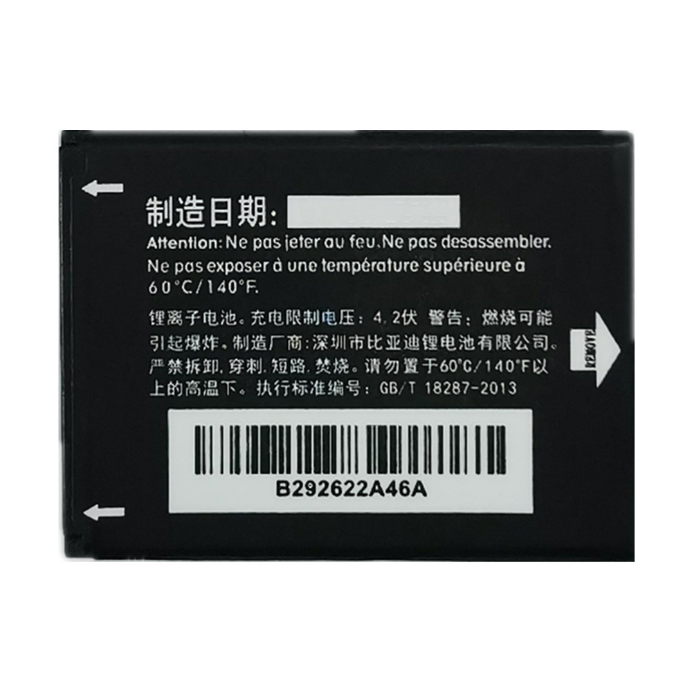 Original CAB31L0000C1 CAB31L0000C2 Replacement Battery For Alcatel i808 A383G VF555 OT-3040 TCL T66 