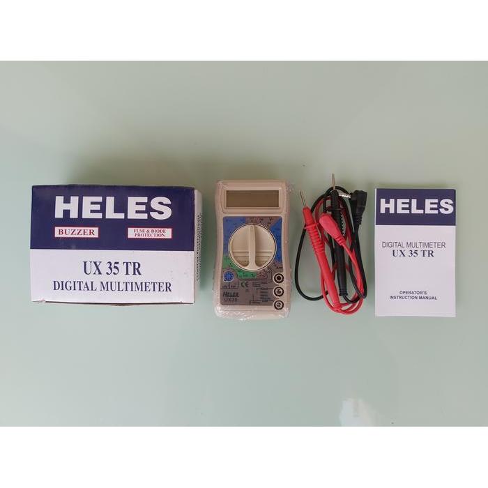 Tester Digital Heles Ux-35 Tr / Multitester Digital Heles