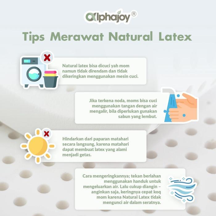 BCR23 ALPHAJOY KASUR BABY BOX LATEX BAMBOO LATEX MATTRESS