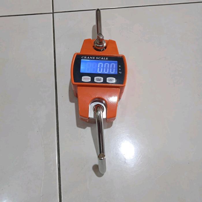 Timbangan Gantung 300Kg Digital Casing Metal / Crane Scale Digital Elektrik 300 Kg