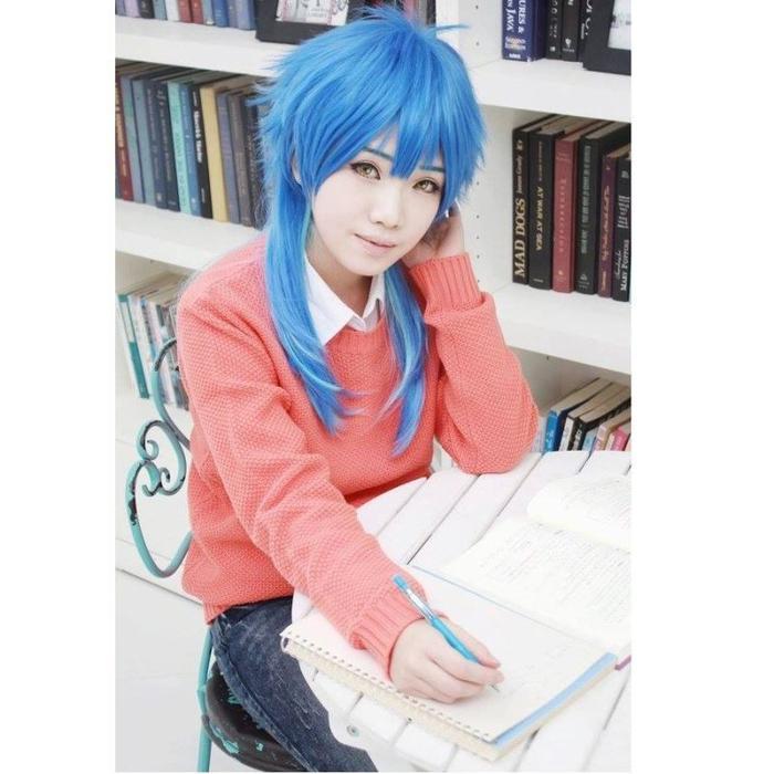 WIG COSPLAY RSW DRAMATICAL MURDER SERAGAKI AOBA / DAILY LOLITA 60CM