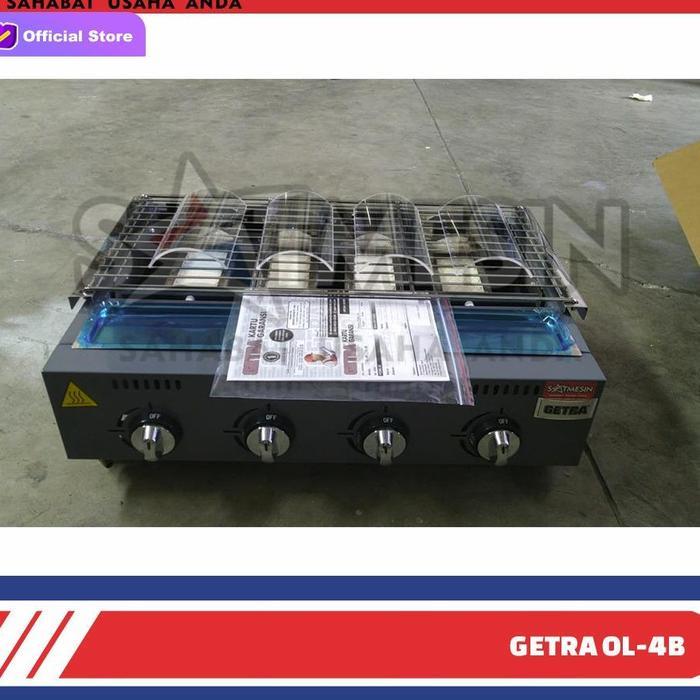 Satmesin Panggangan gas sosis ol4b getra