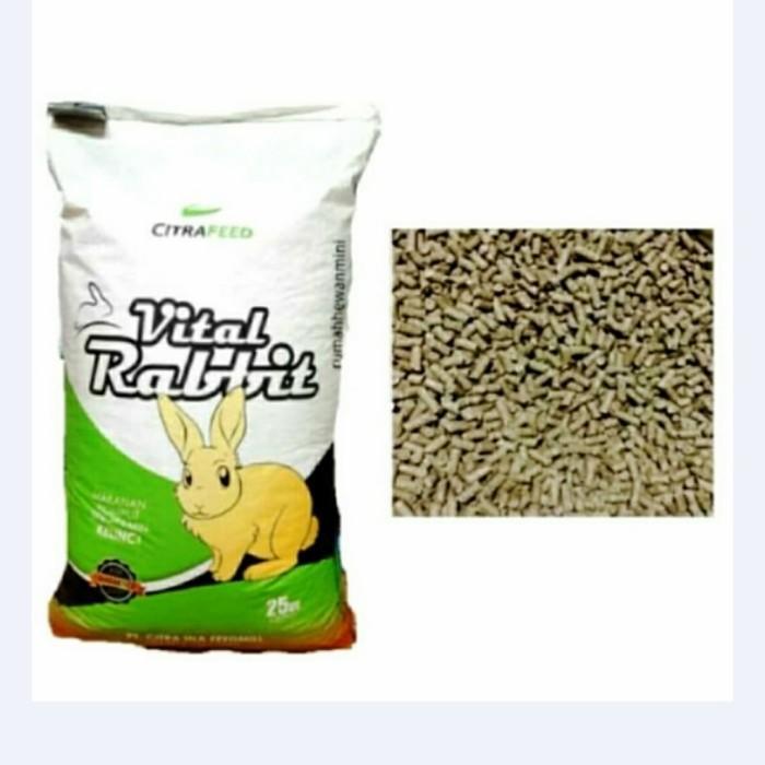 Gojek Citra Feed Citrafeed Vital Rabbit 25Kg Pakan Pelet Kelinci 25 Kg