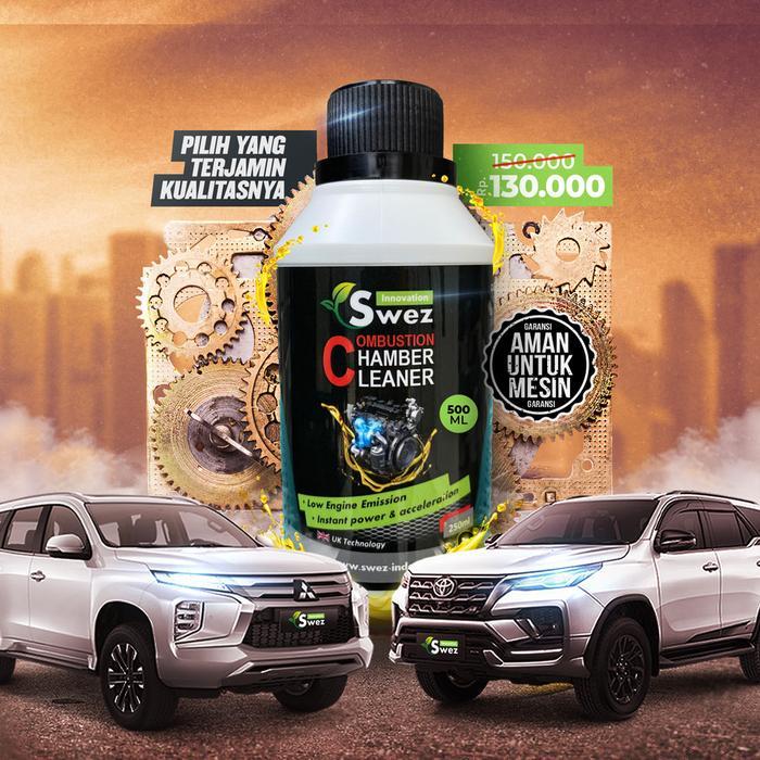 Carbon Cleaner Mobil Berkualitas dan Bergaransi - Swez Combustion Chamber Cleaner 250 ML - Pembersih