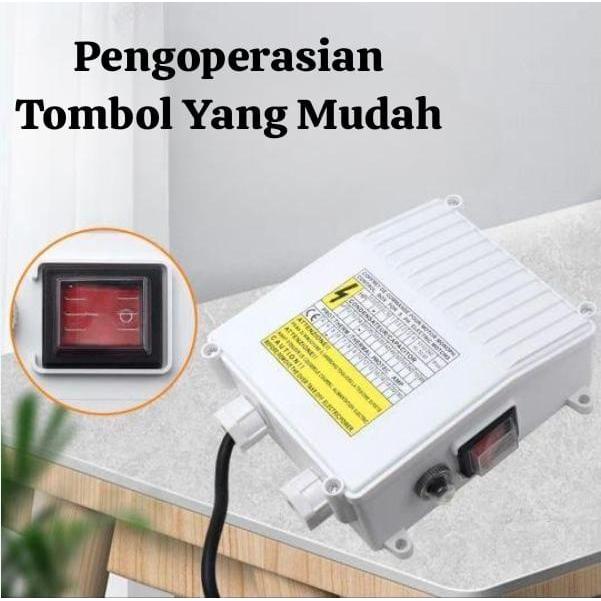 MAXPUMP control box-2hp Panel Control Kontrol Box Pompa Air Satelit Submersible Pump 2HP Control Box