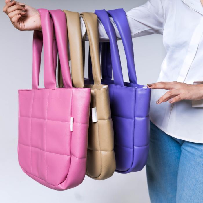 Spesial Doyle Pilvy Tas Laptop Puff Tote Bag Unisex Anti Air 14 Inch Material Polyester & Vegan