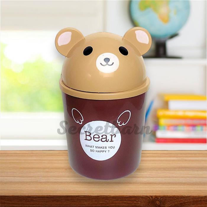 N3W Tempat Sampah MEJA MINI Tong Sampah Karakter Souvenir Ulang Tahun Anak Goodie Bag Ultah