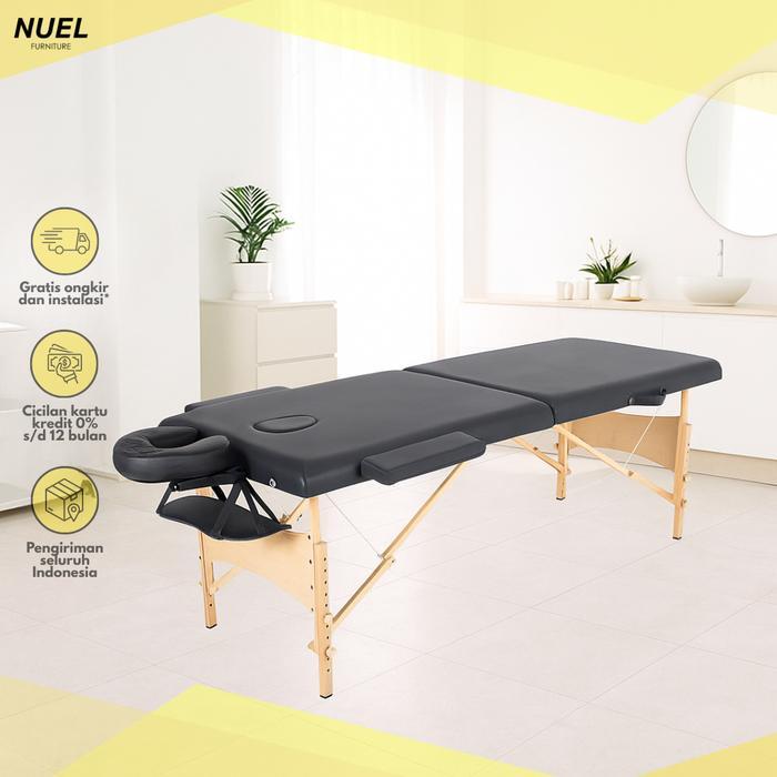 NUEL Folding Beauty Bed Kasur Spa Therapy / Treatment / Bed Portable