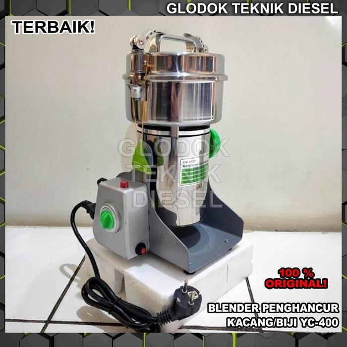 Mesin Blender Penggiling Bubuk Penghancur Obat Biji Kacang YC 400 ORI