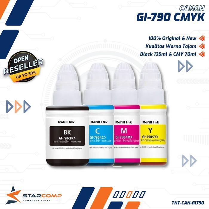 Tinta Printer CANON GI790 GI-790 G1010 G2010 G1000 G2000 Original Ori
