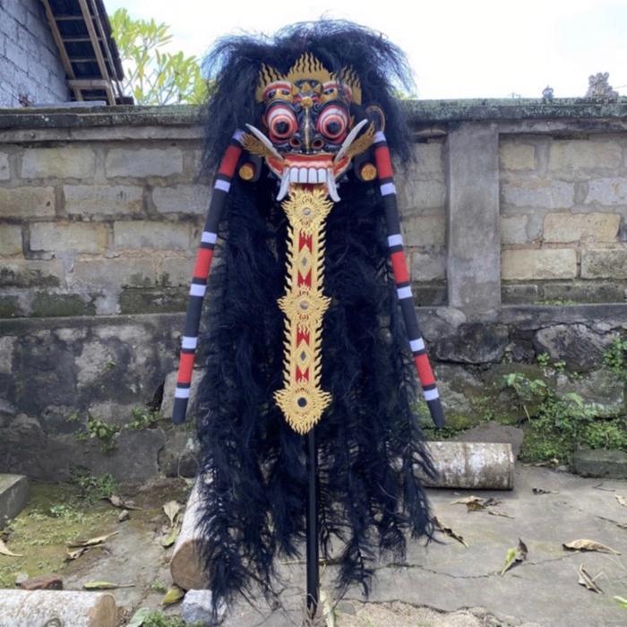 Best Seller Topeng Rangda Agung - Tapel Rangda - Pajangan Rangda - Rangde Bali - Rangda Bali Anak