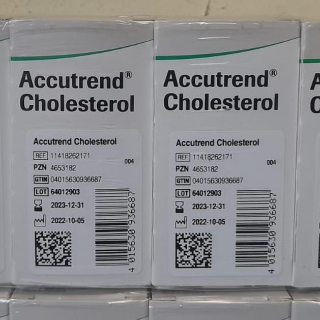 STRIP ACCUTREND TG TRIGLISERID, CHOLESTEROL, BM LACTATE STRIP 25T