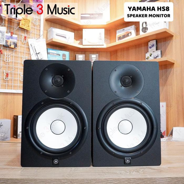 Yamaha Hs8 Pair Original Aktif Speaker Monitor Flat Terbaik
