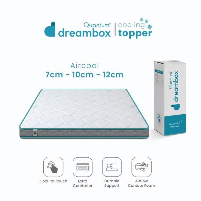 QUANTUM DREAMBOX COOLING TOPPER AIRCOOL / TOPPER KASUR DINGIN / COOL-TO-TOUCH