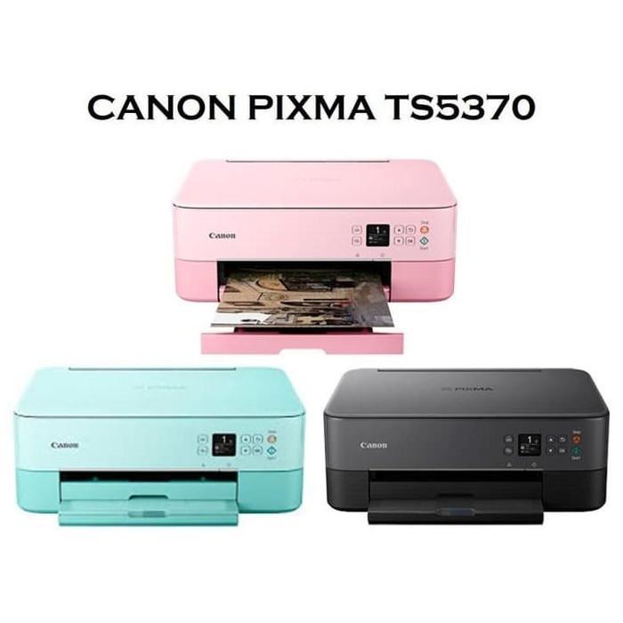 TEREMURAHTERLARIS READY SILAHKAN DIORDER PRINTER CANON PIXMA TS5370 ALL IN ONE