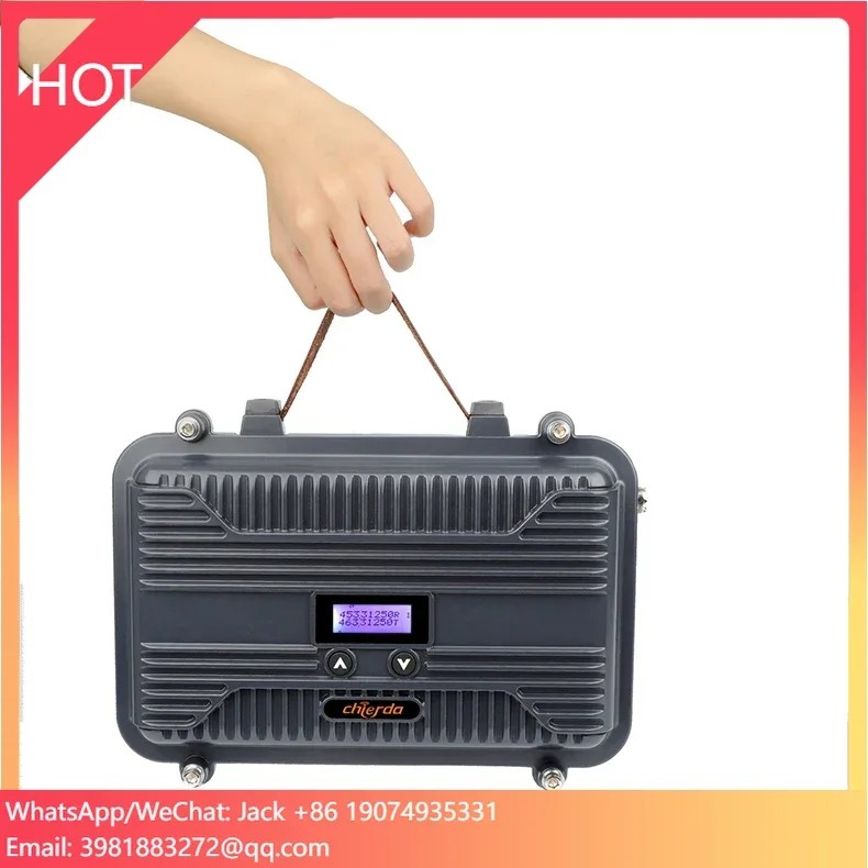 Hot Sale DMR Digital Mini Duplex UHF / VHF 10W Two Way Radio Portable Repeater Talk Range 20KM