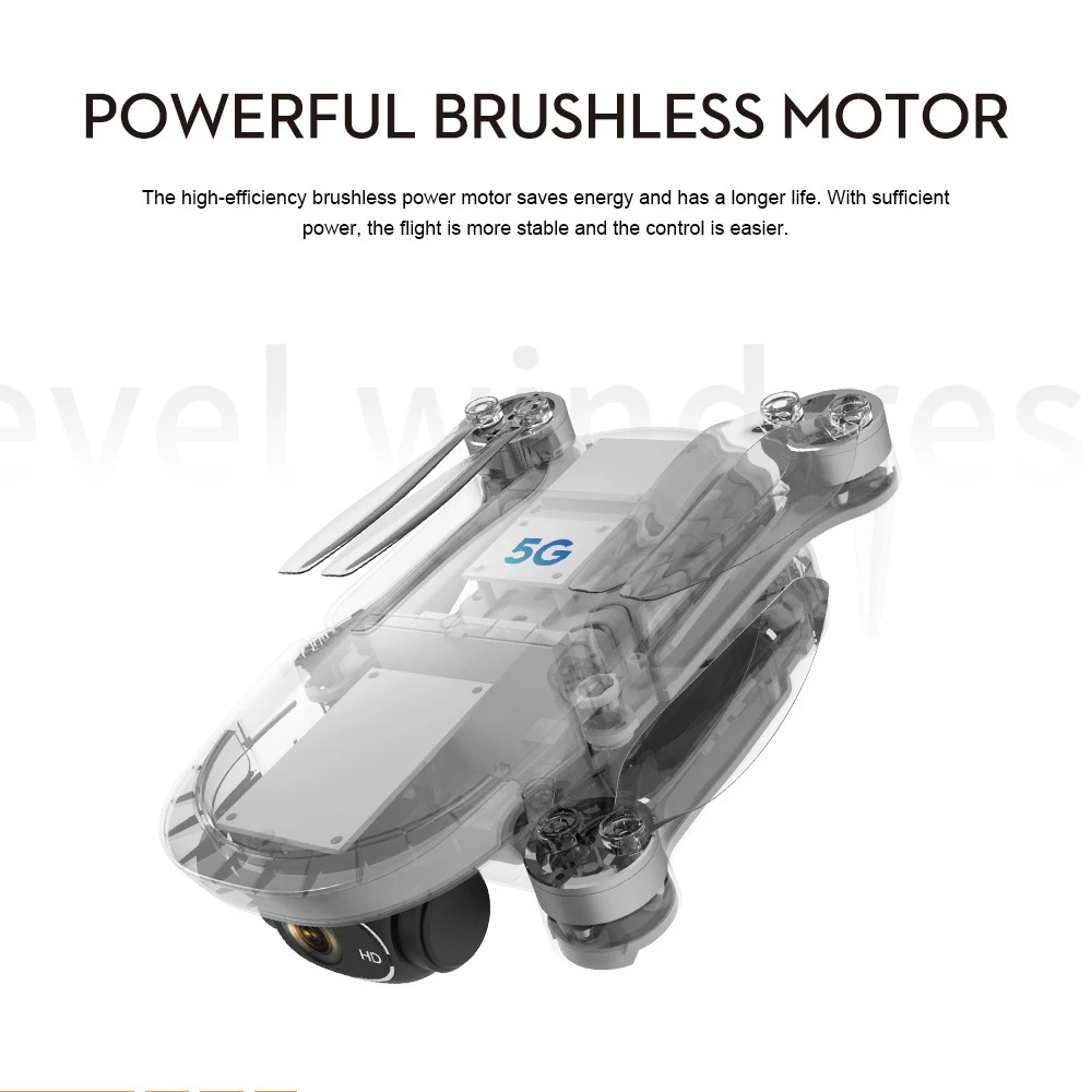 S6S Brushless Drone 4K Dual Camera EIS Anti Shake Photography Aircraft PFV GPS Optical Flow