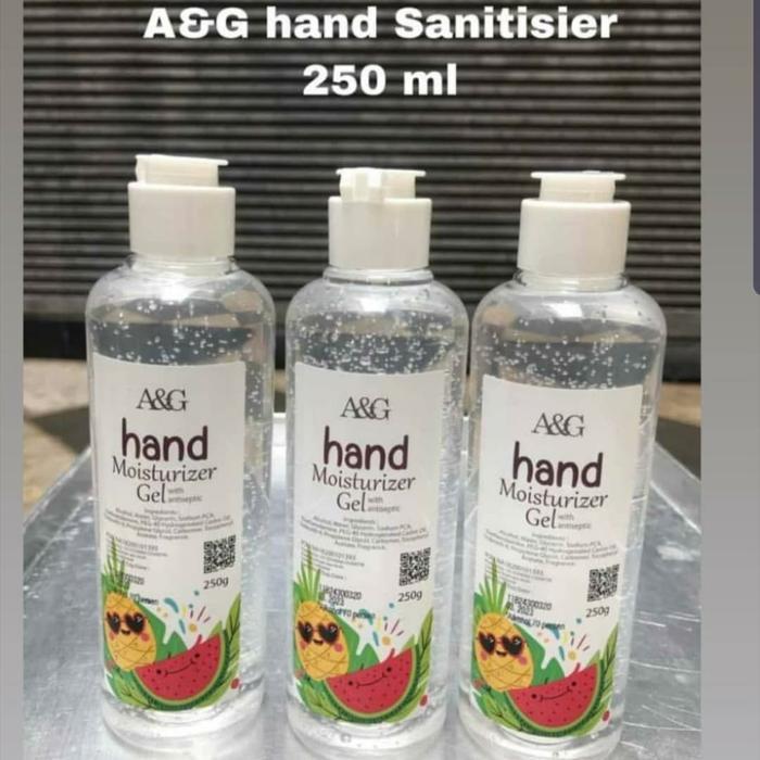 A & G Hand Sanitizer 250 ML gel antiseptik