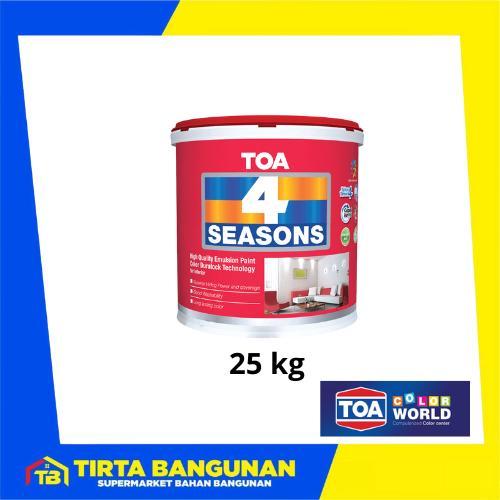 Toa Cat Tembok 4 Seasons Interior Putih, Cat Dinding