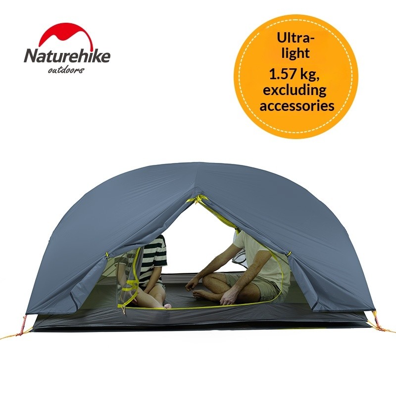 Naturehike Mongar Camping Tent Trekking Backpacking Shelter Tent Waterproof Portable Ultralight