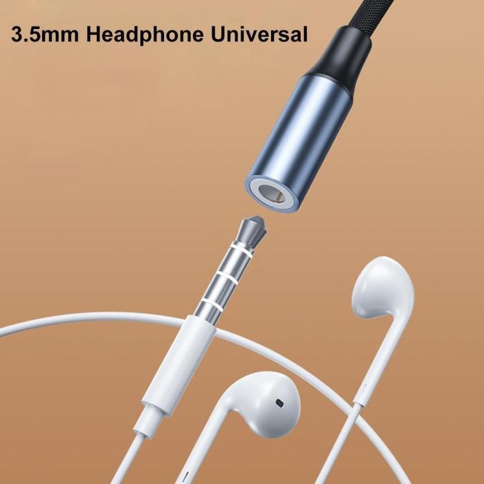 Usb Type C To Jack Aux Audio 3.5Mm Female Adapter Terbaik