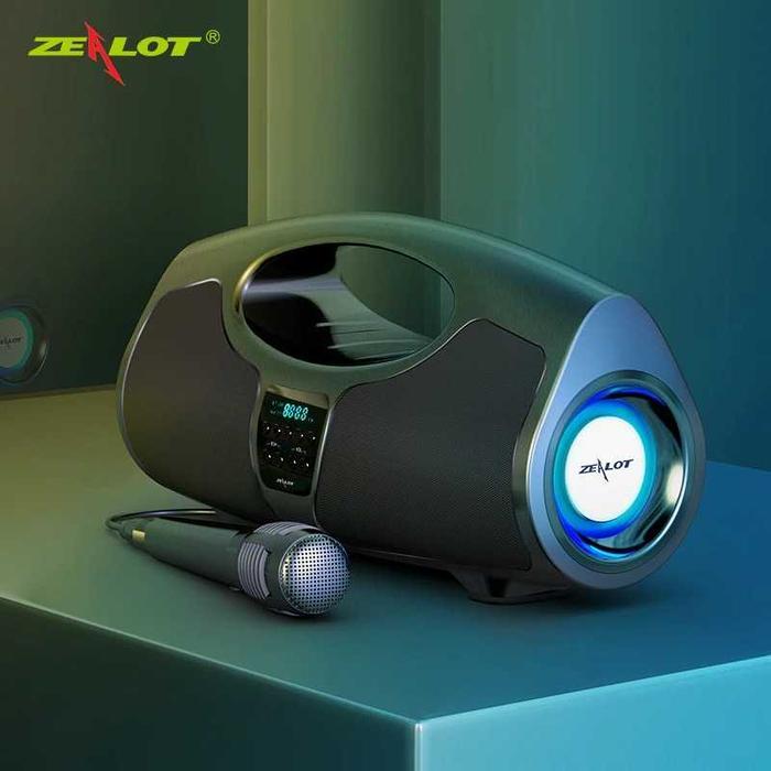 Zealot Portable Bluetooth Speaker Powerful Boombox 40W - P1 Terjamin