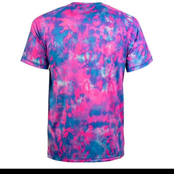 Kaos Shirt Tenis Meja Pingpong Andro Barci Blue Pink Original