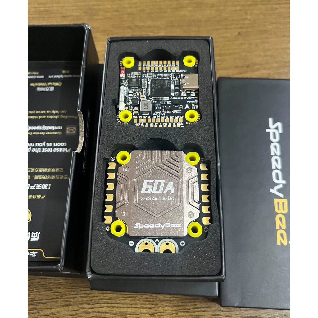 Speedybee F405 V3 55A Stack (F405 Flight Control+BLS 55A 4in1 ESC) FC&ESC Stack 3~6S Lipo 30x30mm
