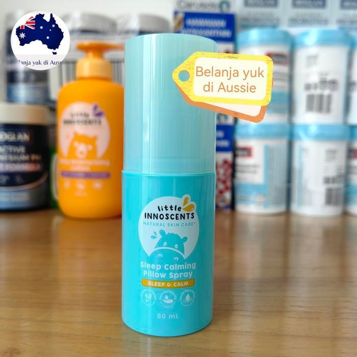 LITTLE INNOSCENTS NATURAL SKIN CARE Sleep Calming Pillow Spray 80mL - Made in Australia
