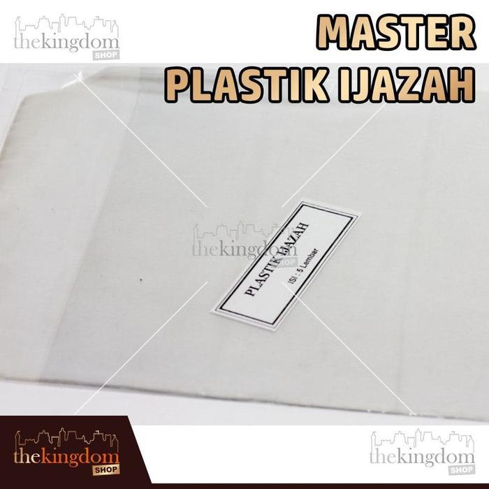 Master Plastik Ijazah /5 Cover Pelindung Surat Berharga