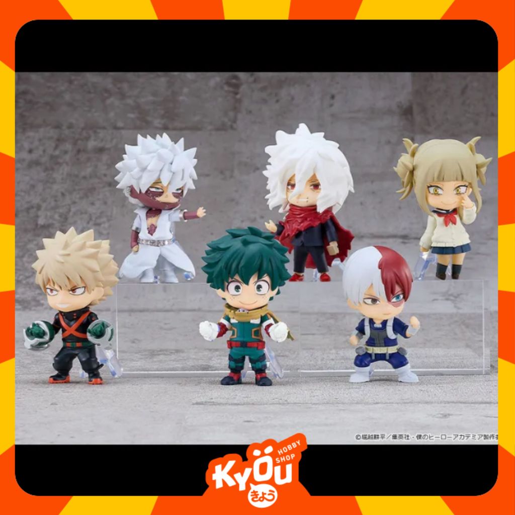 Nendoroid Surprise Toga Himiko - Todoroki Shoto - Shigaraki Homura - Midoriya Izuku - Dabi - Bakugo 