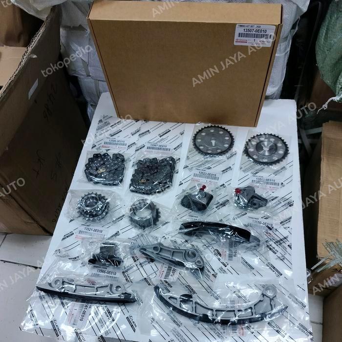 TIMING CHAIN SET/Rantai Timing set TOYOTA INNOVA REBORN DIESEL HILUX REVO 2GD newss