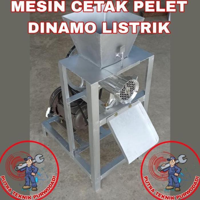 Mesin Cetak Pelet Mesin Giling Daging Bumbu Kacang Sambal Cabe Gilingan Carlton 32 - + mesin dinamo