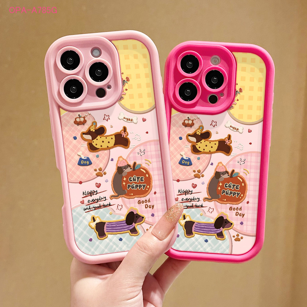Softcase Kartun Hp Casing For OPPO A58 A55 A74 A53 A33 A57S A77 5G 4G Case Cartoon Kesing Protect Le