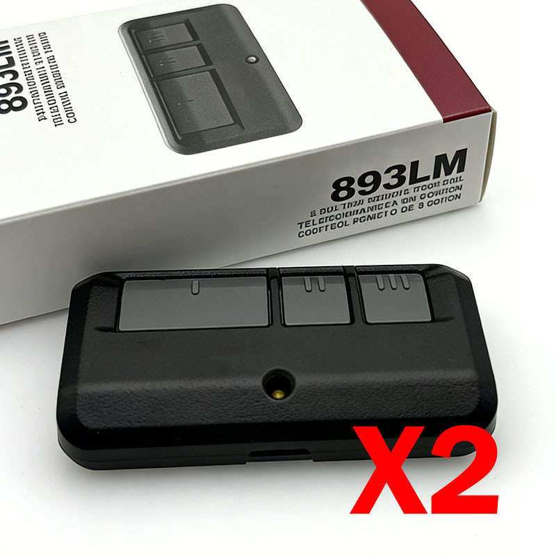 For 893LM 891LM 953ESTD 950ESTD 41A7633 Garage Door Remote Control With Clip Garage Door Opener