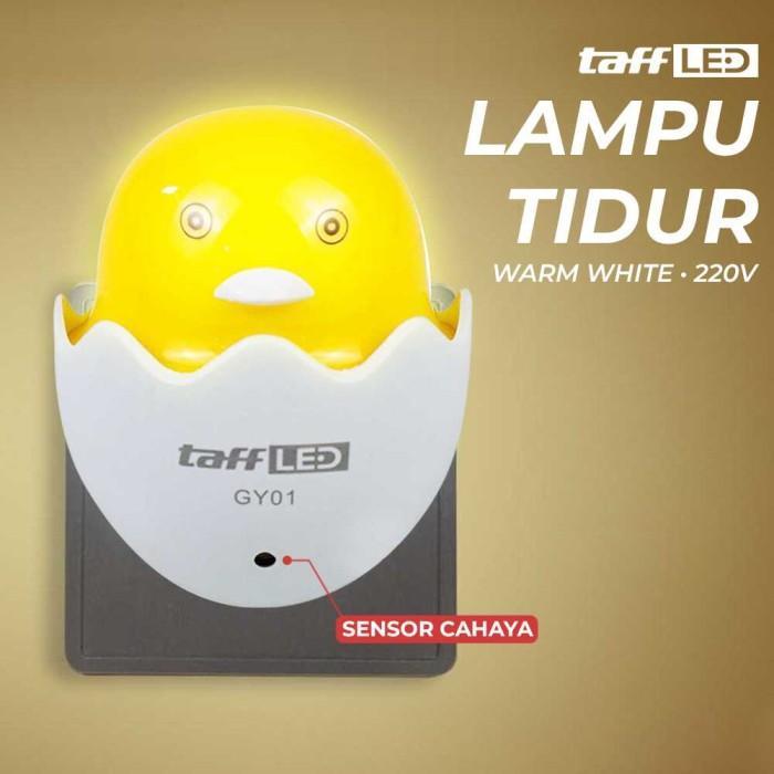 Philips - Lampu Tidur Led Sensor Cahaya Eu Plug Rechargeable Aesthetic