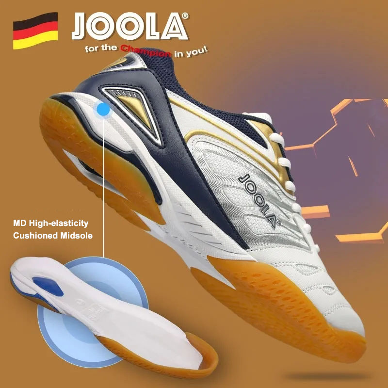JOOLA Table Tennis Shoes Men Women Professional Training Anti-slip Sports Sneakers Breathable Ping P
