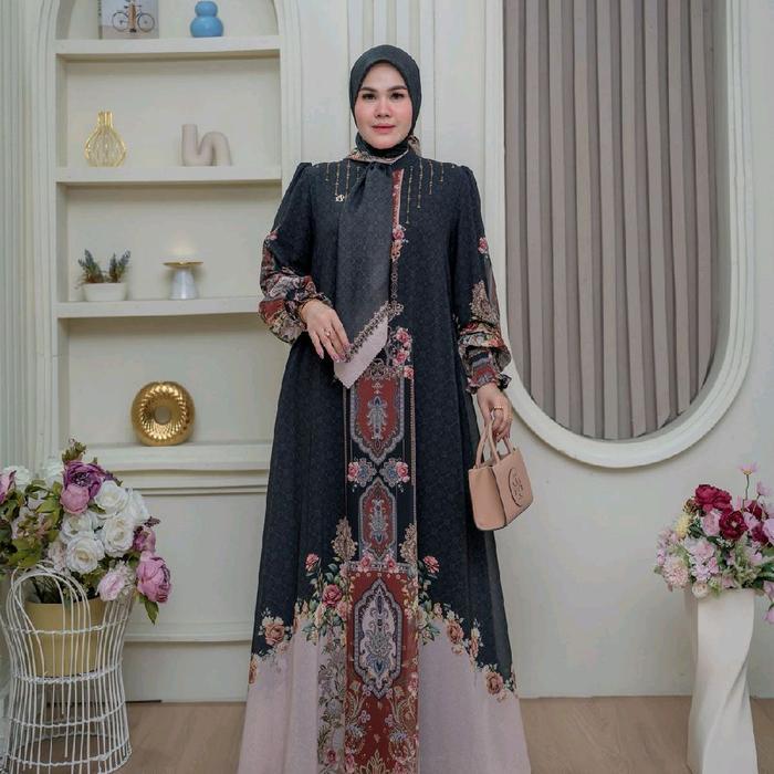 Syakilah Series set Scarf Original Branded by. Azzahra Syar'i