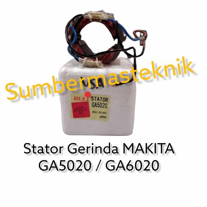 Stator Makita Ga6020 Bantal Gulungan Gerinda Makita 6" Ga 6020 Bull