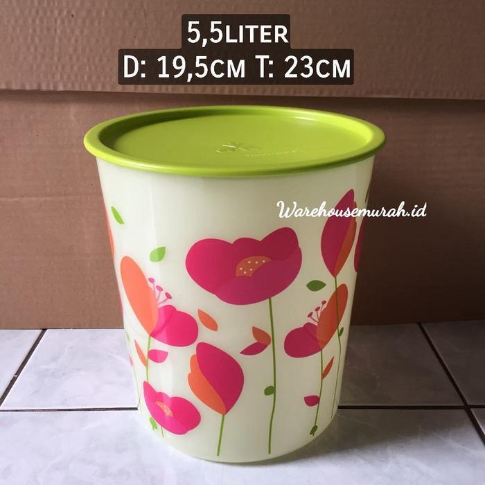 Flower Canister 5.5L tupperware