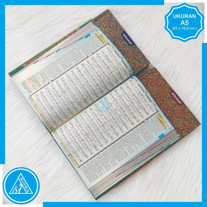 Top Alquran DUO LATIN Alquran tajwid terjemah A5 Alquran bacaan mudah Al Qosbah yasin quran mushaf