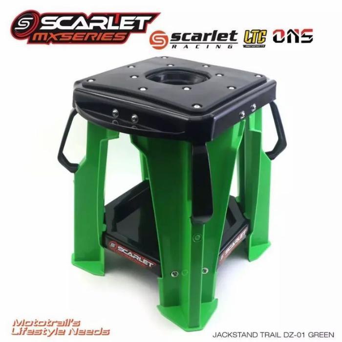 Scarlet Racing - Jackstand Paddock Tengah Standar Motor Trail DZ-01